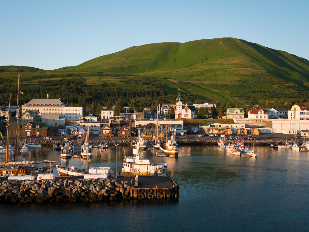 Husavik, Iceland, famous for the movie Fire Saga with Will Ferrell
